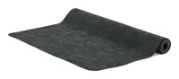 Tiseco Tischdecke Truman 45 cm x 145 cm, Schwarz - Material: Kunstleder - Produktart: Tischläufer - Motiv: Ohne Motiv - Detailfarbe: Schwarz - Breite: 45 cm - Länge: 145 cm