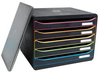Exacompta 308914D cassettiera ufficio Multicolore