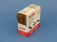 FASTECH Klettband-Box Coffee - Produkttyp: Klettband - Ausstattung Kabelmanagement: Standard-Klettband zum Nähen - Detailfarbe: Coffee - Breite: 25 mm - Länge: 5 m - Material: Polyamid (PA)