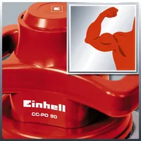 Einhell Automotive Poliermaschine CC-PO 90 - Kabellänge: 1.5 m - Tellerdurchmesser: 240 mm - Set: Nein - Produkttyp: Poliermaschine - Leistung: 90 W - Betriebsart: Netzbetrieb