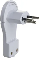 Brennenstuhl Montagestecker T12 flach - Detailfarbe: Weiss - Stromanschluss Seite A: T12 - Schalter: Nein - Stromanschluss Seite B: Schraubklemme - Typ: Montagestecker