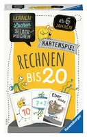 Ravensburger Kinderspiel Lernen Lachen Selbermachen: Rechnen bis 20 - Sprache: Deutsch - Kategorie: Lernspiel - Altersempfehlung ab: 6 Jahren - Spieldauer: 10 min - Min. Anzahl Spieler: 1 - Max. Anzahl Spieler: 5