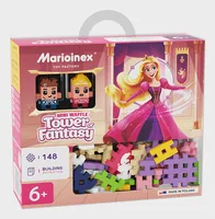 Max Bersinger Baukasten Marioinex Princess Fantasie Turm - 148 Teile - Altersempfehlung ab: 6 Jahren - Material: Kunststoff - Anzahl Teile: 148 Teile