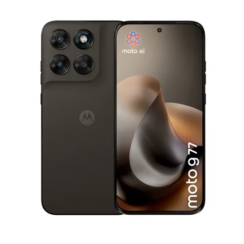 Motorola moto g77 17,3 cm (6.8") Double SIM hybride Android 16.0 5G USB Type-C 8 Go 256 Go 5200 mAh Noir