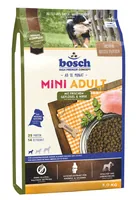 Bosch Tiernahrung Trockenfutter Mini Adult Geflügel & Hirse, 3 kg - Tierbedürfnis: Gelenke & Beweglichkeit - Verdauung - Magen & Darm - Nachhaltigkeit: Nicht angegeben - Lebensphase: Adult - Produkttyp: Alleinfutter - Packungsgrösse: 3 kg - Fleischsorte: 