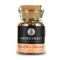 Ankerkraut Gewürz Aglio e Olio Peperoncino 65 g - Produkttyp: Gewürzmischungen - Ernährungsweise: Vegetarisch - Produktionsland: Deutschland - Zertifikate: Keine Zertifizierung - Packungsgrösse: 65 g - Fairtrade: Nein