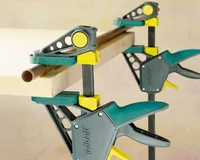 Wolfcraft Einhandzwinge EHZ PRO 100 - 450 mm - Spannweite: 100 - 450 mm - Produkttyp: Einhandzwinge