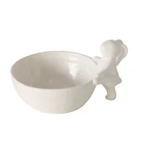 Boltze Schale Fanny 17.5 x 13.4 x 9.5 cm, Weiss - Material: Keramik - Produkttyp: Schale - Detailfarbe: Weiss