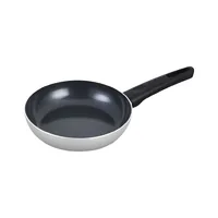 Brabantia Bratpfanne Indu+ 20 cm - Material: Recycling Aluminium - Pfannentyp: Bratpfanne - Kompatible Kochfelder: Glaskeramik - Gas - Induktion - Elektro - Antihaftbeschichtung: Ja - Detailfarbe: Hellgrau - Set: Nein