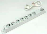 Rittal Steckdosenleiste 48,3cm 7fach ohne Schalter 230V16A