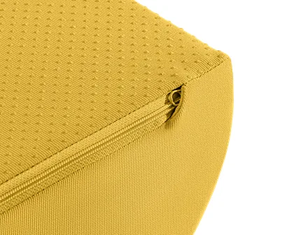 Leitz Ergo Cosy Fussstütze - Detailfarbe: Gelb - Höhenverstellbar: Nein
