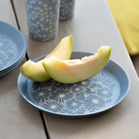 koziol 8178716 dining plate Appetizer plate Round Plastic Blue 1 pc(s)