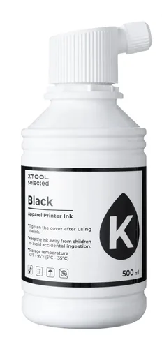 X-Tool Selected Textildrucker-Tinte Schwarz, 500 ml - Zubehörtyp: Tinte