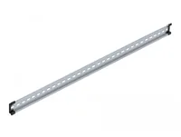 Delock Hutschiene/DIN Rail 35 x 7.5 mm, 100 cm aus Stahl - Montage: Aufputz - Schaltschrank - Wand - Detailfarbe: Grau