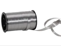 Spyk Geschenkband Poly Glatt 7 mm x 20 m, Silber - Breite: 7 mm - Länge: 20 m - Verpackungseinheit: 1 Stück - Detailfarbe: Silber - Band-Art: Geschenkband