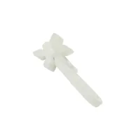 Gardinia Ösengleiter mit X-Gelenk 25 Stück, Weiss - Detailfarbe: Weiss - Zubehörtyp: Ösengleiter