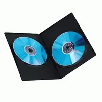 1x25 Hama DVD-Doppel-Leerhülle Slim  75% Platzsparnis     51185