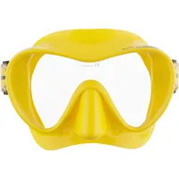CRESSI Tauchmaske F1 Gelb - Detailfarbe: Gelb - Zielgruppe: Unisex - Produkttyp: Tauchmasken - Material: Glas - Silikon - Schuhgrösse (EU): Keine
