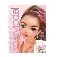 Topmodel Malbuch Make up Top Model 60 Seiten - Papierformat: 19 x 25 cm - Produkttyp: Malbuch - Anwender: Mädchen