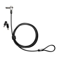 HP Nano Keyed Cable Lock câble antivol Noir, Métallique 1,83 m