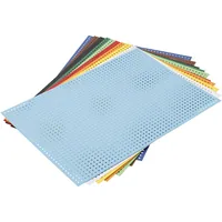 Creativ Company Stickkarton 10 Blatt, Mehrfarbig - Detailfarbe: Mehrfarbig - Produktart: Stickkarton