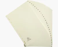 Exacompta 1126E divider Carton Ivory
