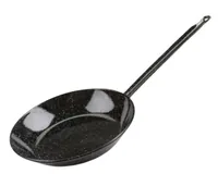 Garcima Grillpfanne mit Stiel, Ø 34 cm - Volumen: 5 l - Grilltyp: Grillpfanne - Material: Stahl (emailliert)