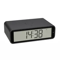 TFA Dostmann Funkwecker Twist Anthrazit - Funktionen: Snooze-Funktion - Alarm - Weckfunktion - Ausstattung: Zeit - Hintergrundbeleuchtung - Displaytyp: LCD - Detailfarbe: Anthrazit - Funksignal: Ja - Betriebsart: Batteriebetrieb