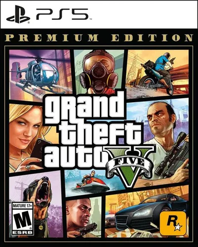 GAME GTA V Premium Edition English, German PlayStation 5