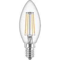 Philips Professional Lampe CorePro LEDCandle ND 4.3-40W E14 827 B35 CLG - Energieeffizienzklasse: F - Lampensockel: E14 - Protokoll: Ohne - Smart Home: Nicht kompatibel - Farbtemperatur Kelvin: 2700 K - Gesamtleistung: 4.3 W