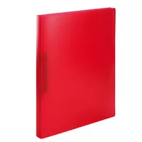 HERMA Ringbuch A4 transluzent Rot 2D-Ring Mechanik - Papierformat: A4 - Anzahl Ringe: 2