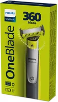 Philips QP2834/23 rasoir pour homme Rasoir à grille Tondeuse Charbon de bois, Citron vert