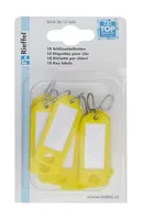 RIEFFEL SWITZERLAND Schlüsseletiketten 8034 SB/10 GELB 10 Stück gelb