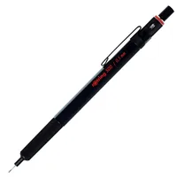 Rotring 500 Feinminenstift Schwarz, 0.5 mm - Strichstärke: 5 mm - Härtegrad: HB - Set: Nein - Bleistiftart: Minenbleistift - Anwender: Schule - Büro - Erwachsene - Kinder - Ergnonomisch Schreiben: Ja