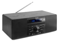 Audizio Radio/CD-Player Prato Schwarz - Radio Tuner: FM - DAB+ - Stromversorgung: Netzbetrieb - Detailfarbe: Schwarz - Ausstattung: Display - Weckfunktion - Fernbedienung - CD-Player - Typ: Tischradio