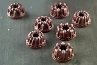 Silikomart Scg19 Fantasia candy/chocolate mould Silicone Brown