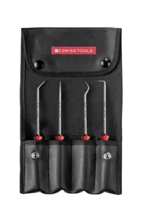 PB Swiss Tools Hakenwerkzeugset PickTool 38681 SwissGrip Evo 4-teilig - Werkzeugtyp: Spezialwerkzeug - Grösse: 3 - Set: Ja