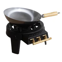 Hot Wok Pro 12 kW + regulator & wok Hochleistungs-Wok-Set - Tiefe: 34.5 cm - Breite: 28 cm - Detailfarbe: Schwarz - Anzahl Brenner: 1 × - Integriertes Thermometer: Keine Angaben - Höhe: 26 cm