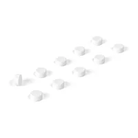 Trendform Haftmagnet Steely 10er Set , Weiss - Detailfarbe: Weiss - Verpackungseinheit: 10 Stück - Haftkraft: Stark haftend