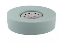 diaqua® Seifenschale Zylo Sage - Detailfarbe: Sage - Detailmaterial: Keramik - Grundmaterial: Keramik