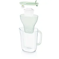 BRITA Wasserfilter Style Eco inkl. 1 Maxtra Pro All-in-1 - Kapazität gefiltert: 1.4 l - Filterwechselanzeige: Ja - Detailfarbe: Hellblau - Set: Ja - Material: Biobasierter Kunststoff aus nachwachsenden Rohstoffen
