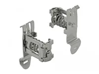DELOCK Schirmklemme für Hutschiene - Kabeldurchm. 3 - 8mm