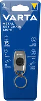 Varta L.E.D. METAL KEY CHAIN LIGHT Chrome Lampe porte-clés LED