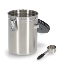 Zeller Present Vorratsdose 2.7 l, Silber - Produkttyp: Vorratsdose - Materialtyp: Metall - Material: Edelstahl - Detailfarbe: Silber - Spülmaschinenfest: Nein - Set: Nein