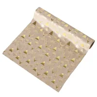 Boltze Dekostoff Naina Polyester, 152 x 35 cm - Materialtyp: Textil - Material: Polyester (PES) - Verpackungseinheit: 1 Stück - Detailfarbe: Beige - Gold - Produkttyp: Deko