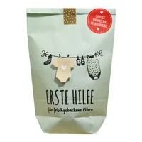 Wunderle Wundertüte frisch gebackene Eltern, 14 x 22 cm - Produkttyp Geschenke: Wundertüten - Empfänger Geschenke: Für Männer - Für Frauen - Anlass: Geburt