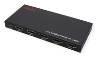 ROLINE 8K HDMI Switch, 4-fach, mit IR-Fernbedienung