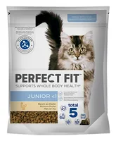 Perfect Fit Trockenfutter Cat Junior mit Huhn, 750 g - Tierbedürfnis: Wachstum & Trächtigkeit - Lebensphase: Kitten (0-12 Monate) - Produkttyp: Alleinfutter - Packungsgrösse: 0.75 kg - Fleischsorte: Huhn - Tierart: Katze