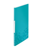 Leitz Sichtbuch WOW  20 Hüllen, Blau - Typ: Sichtbuch - Ausstattung: 20 Blatt - Detailfarbe: Blau - Material: Polypropylen (PP)