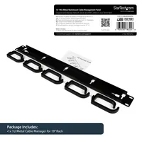 19IN CABLE MANAGEMENT PANEL MANAGEMENT PANEL